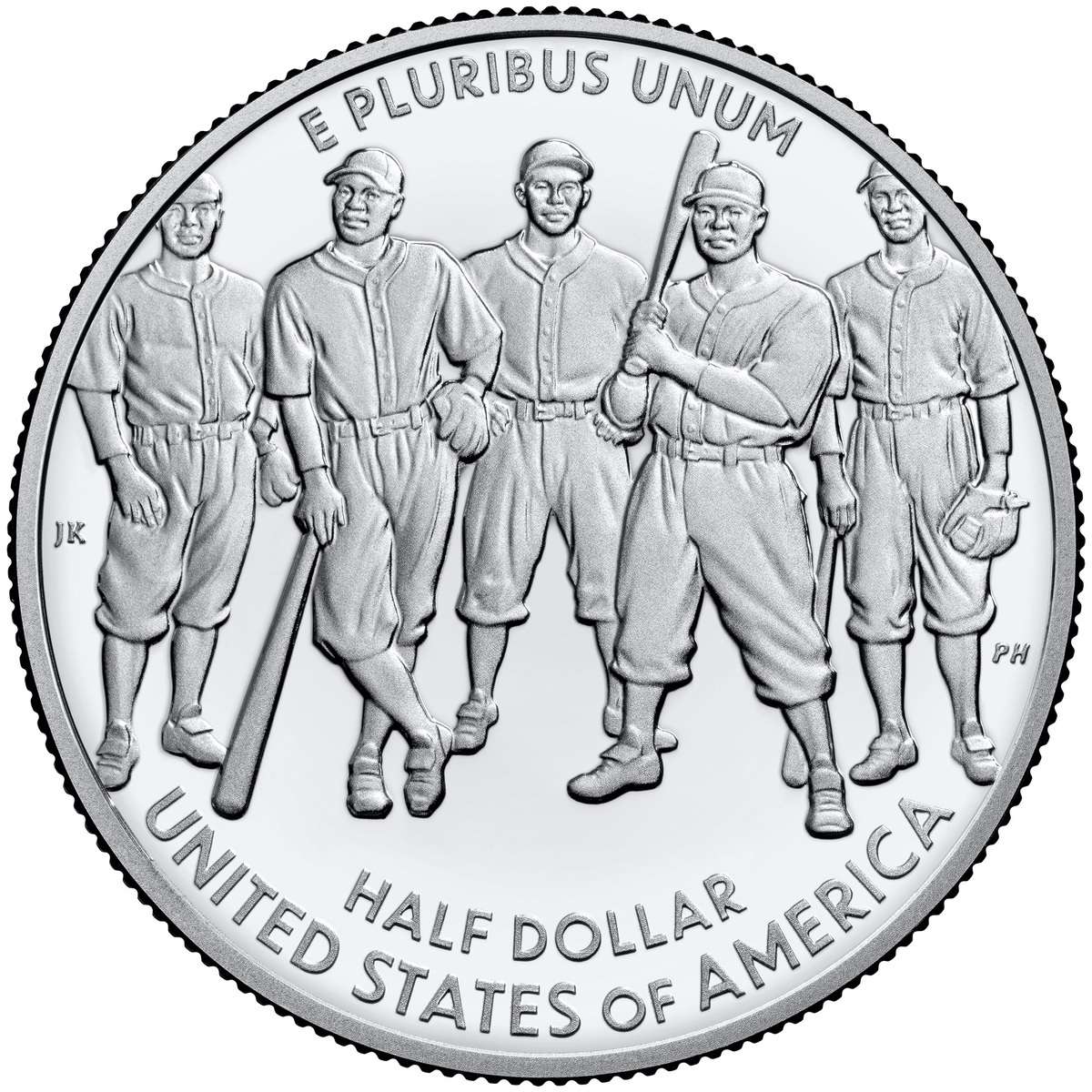 2022 Negro Leagues Baseball Commemorative Clad Proofreverse Coin